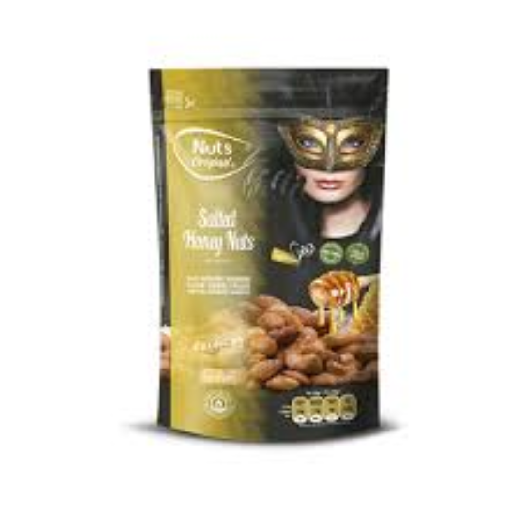NUTS ORIGINAL ROASTED PEANUT SALT & HONEY 75G